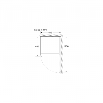 Bosch KUW21AHG0 Weinkühlschrank mit Glastür, 120 L, 60cm breit, zwei Temperaturzonen, LED-Beleuchtung, schwarz