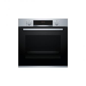 ARDEBO.de Bosch HRA534BS0 EEK: A Einbaubackofen, 60cm breit, 71 L, Dampffunktion, 3D Heißluft, Hydrolyse, edelstahl