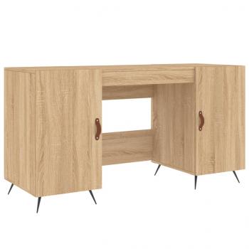 Schreibtisch Sonoma-Eiche 140x50x75 cm Holzwerkstoff