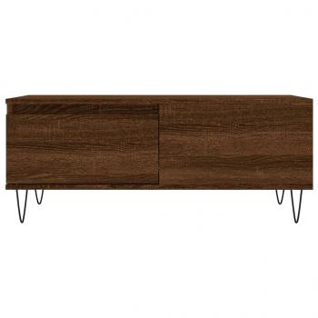 Couchtisch Braun Eichen-Optik 90x50x36,5 cm Holzwerkstoff