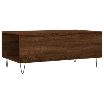 Couchtisch Braun Eichen-Optik 90x50x36,5 cm Holzwerkstoff