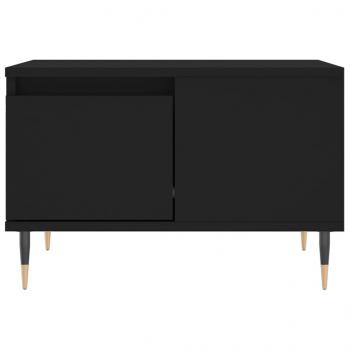 Couchtisch Schwarz 55x55x36,5 cm Holzwerkstoff