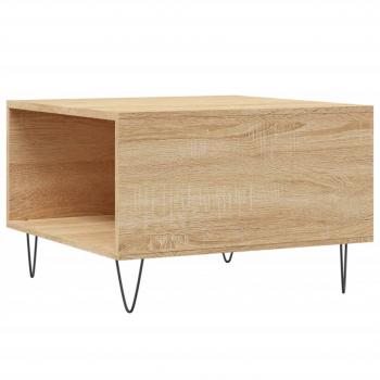 Couchtisch Sonoma-Eiche 55x55x36,5 cm Holzwerkstoff