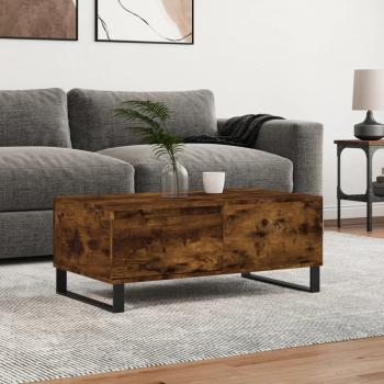 ARDEBO.de - Couchtisch Räuchereiche 90x50x36,5 cm Holzwerkstoff