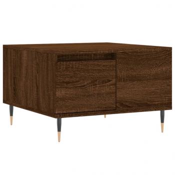 Couchtisch Braun Eichen-Optik 55x55x36,5 cm Holzwerkstoff