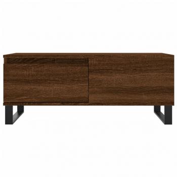 Couchtisch Braun Eichen-Optik 90x50x36,5 cm Holzwerkstoff