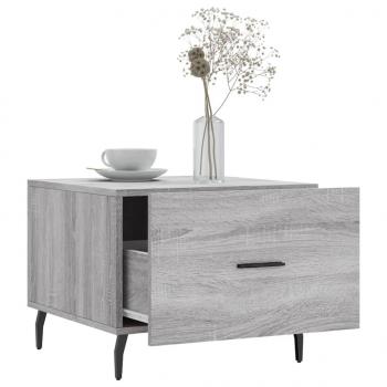 Couchtisch Grau Sonoma 50x50x40 cm Holzwerkstoff