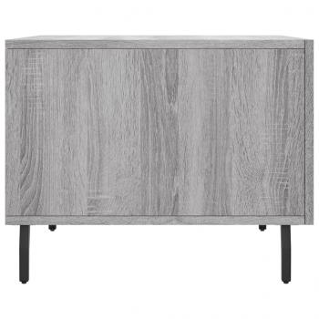 Couchtisch Grau Sonoma 50x50x40 cm Holzwerkstoff