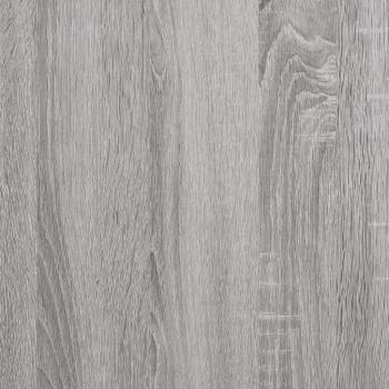 Schreibtisch Grau Sonoma 140x50x75 cm Holzwerkstoff