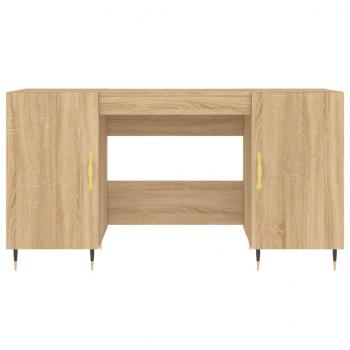 Schreibtisch Sonoma-Eiche 140x50x75 cm Holzwerkstoff