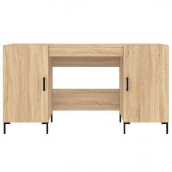 Schreibtisch Sonoma-Eiche 140x50x75 cm Holzwerkstoff