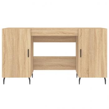 Schreibtisch Sonoma-Eiche 140x50x75 cm Holzwerkstoff