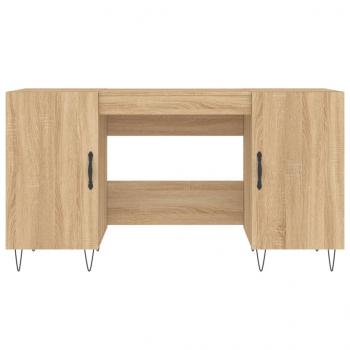 Schreibtisch Sonoma-Eiche 140x50x75 cm Holzwerkstoff