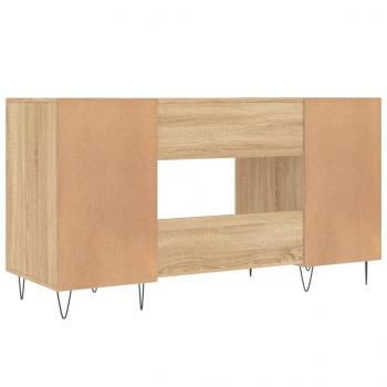 Schreibtisch Sonoma-Eiche 140x50x75 cm Holzwerkstoff