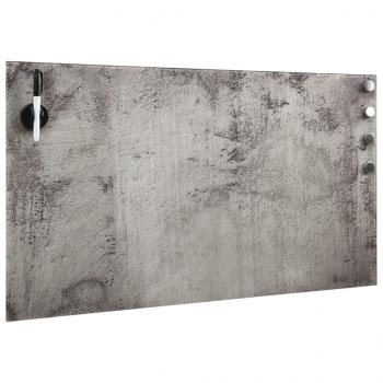 Magnettafel Wandmontage Glas 100x60 cm