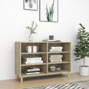 ARDEBO.de - Sideboard Sonoma-Eiche 103,5x35x70 cm Holzwerkstoff