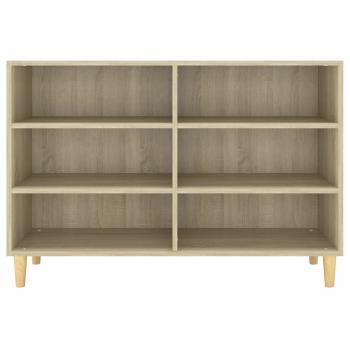 Sideboard Sonoma-Eiche 103,5x35x70 cm Holzwerkstoff