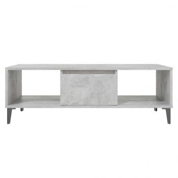 Couchtisch Betongrau 103,5x60x35 cm Holzwerkstoff