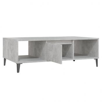 Couchtisch Betongrau 103,5x60x35 cm Holzwerkstoff