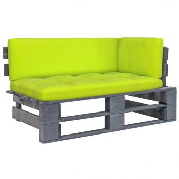 ARDEBO.de - Outdoor-Ecksofa Paletten Kiefernholz Imprägniert Grau