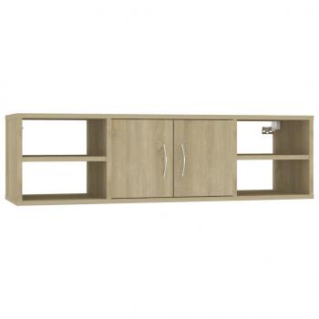 Wandregal Sonoma-Eiche 102x30x29 cm Holzwerkstoff