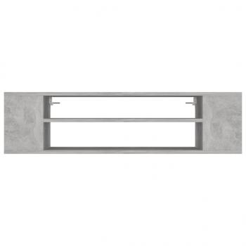 TV-Hängeschrank Betongrau 100x30x26,5 cm Holzwerkstoff