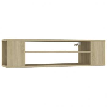 TV-Hängeschrank Sonoma-Eiche 100x30x26,5 cm Holzwerkstoff