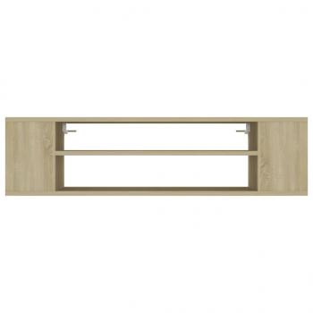 TV-Hängeschrank Sonoma-Eiche 100x30x26,5 cm Holzwerkstoff