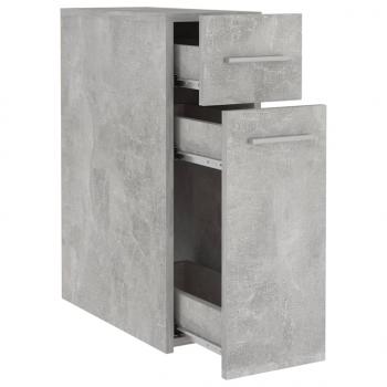 Apothekerschrank Betongrau 20x45,5x60 cm Holzwerkstoff