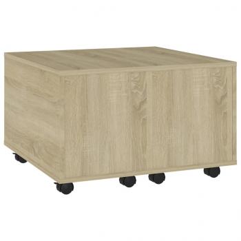 Couchtisch Sonoma-Eiche 60x60x38 cm Holzwerkstoff