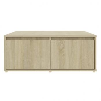 Couchtisch Sonoma-Eiche 80x80x31 cm Holzwerkstoff