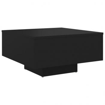 Couchtisch Schwarz 60x60x31,5 cm Holzwerkstoff