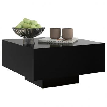 Couchtisch Schwarz 60x60x31,5 cm Holzwerkstoff