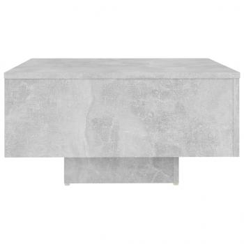 Couchtisch Betongrau 60x60x31,5 cm Holzwerkstoff