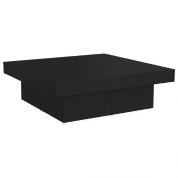 Couchtisch Schwarz 90x90x28 cm Holzwerkstoff