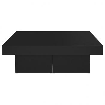 Couchtisch Schwarz 90x90x28 cm Holzwerkstoff