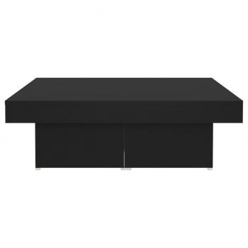 Couchtisch Schwarz 90x90x28 cm Holzwerkstoff