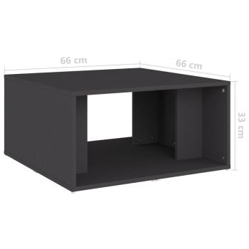 Couchtische 4 Stk. Grau 33x33x33 cm Holzwerkstoff