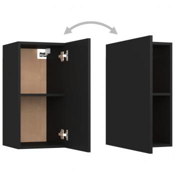 5-tlg. TV-Schrank-Set Schwarz Holzwerkstoff