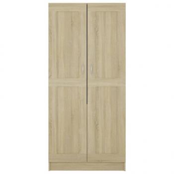 Kleiderschrank Sonoma-Eiche 82,5x51,5x180 cm Holzwerkstoff