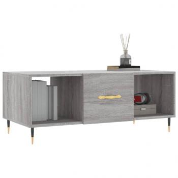 Couchtisch Grau Sonoma 102x50x40 cm Holzwerkstoff