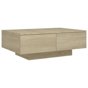 Couchtisch Sonoma-Eiche 90x60x31 cm Holzwerkstoff