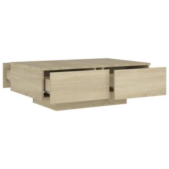 Couchtisch Sonoma-Eiche 90x60x31 cm Holzwerkstoff