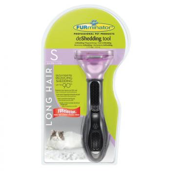 ARDEBO.de Furminator deShedding Tool für langhaarige kleine Katzen 