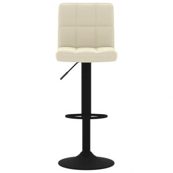 Barhocker 2 Stk. Creme Samt 