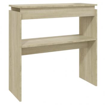 Konsolentisch Sonoma-Eiche 80x30x80 cm Holzwerkstoff