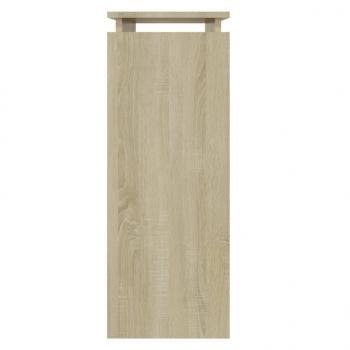 Konsolentisch Sonoma-Eiche 80x30x80 cm Holzwerkstoff