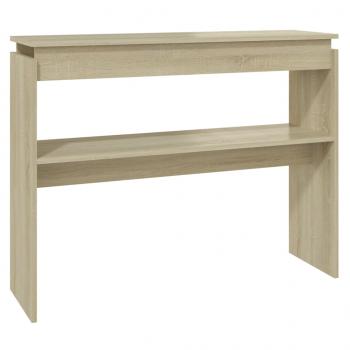 Konsolentisch Sonoma-Eiche 102x30x80 cm Holzwerkstoff