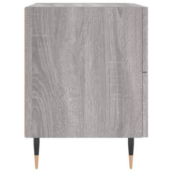 Nachttisch Grau Sonoma 40x35x47,5 cm Holzwerkstoff