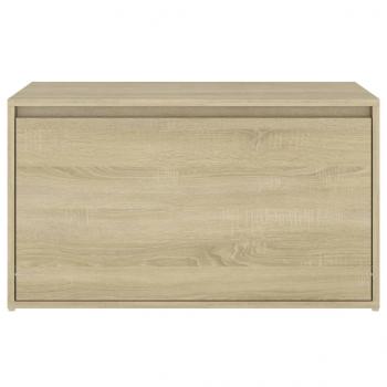 Flurbank 80x40x45 cm Sonoma-Eiche Holzwerkstoff